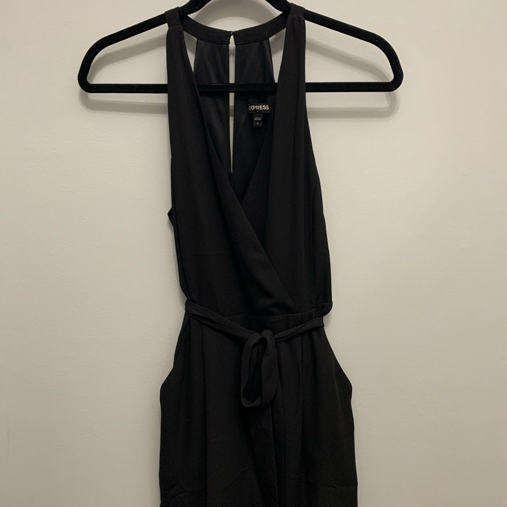 Express Black Tie Romper